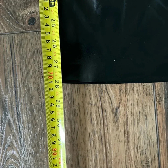 NWT Joie Black Faux Leather Pants Limited Edition Size 10 - Picture 6 of 12